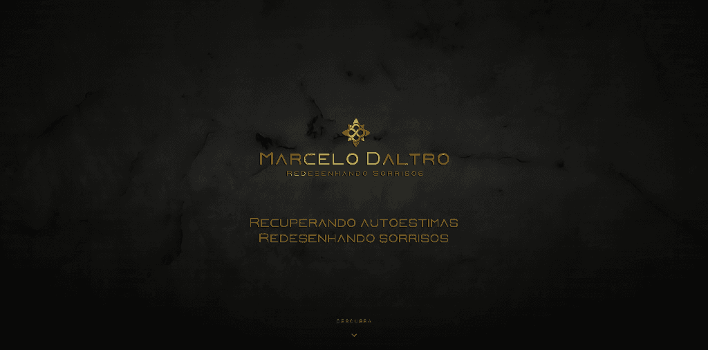 Site Marcelo Daltro — criado pela ViraWeb